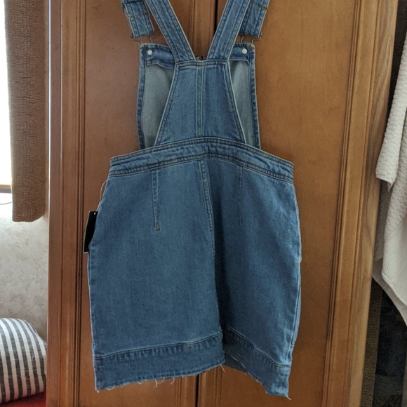 New❤️Wild Fable Zip Up Overall mini Dress sz XS - Picture 3 of 10